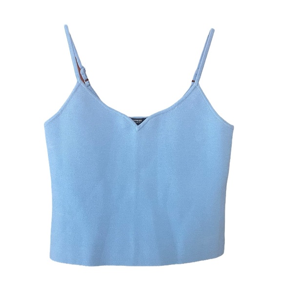 Express Sweetheart Cropped Sweater Cami - Picture 2 of 7